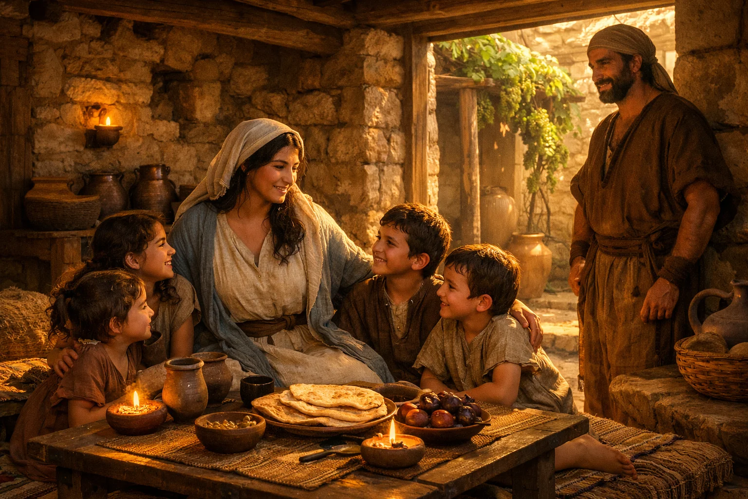 A Fruitful Vine Within the House