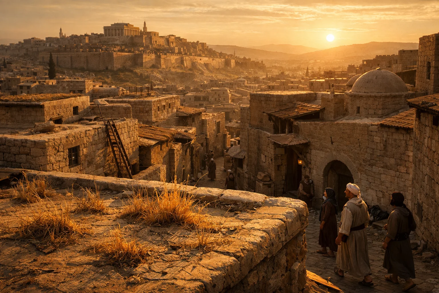 Withering Grass on the Roof