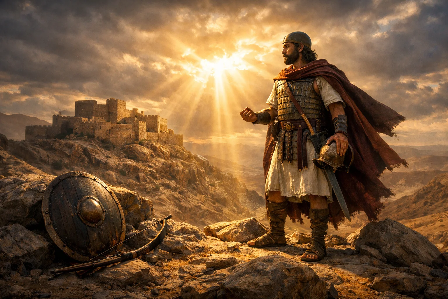 The Lord Trains the King for Battle