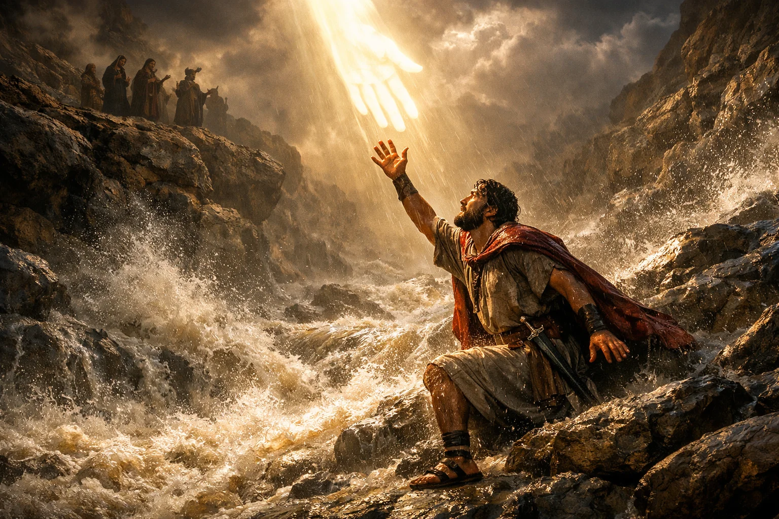 Rescued from Mighty Waters and False Men