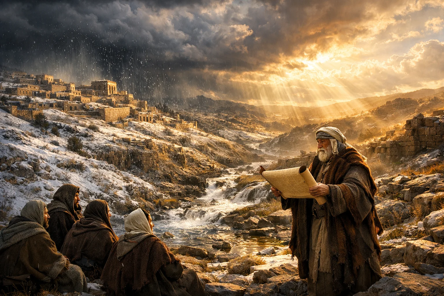 Snow, Hail, and the Swift Word of the Lord