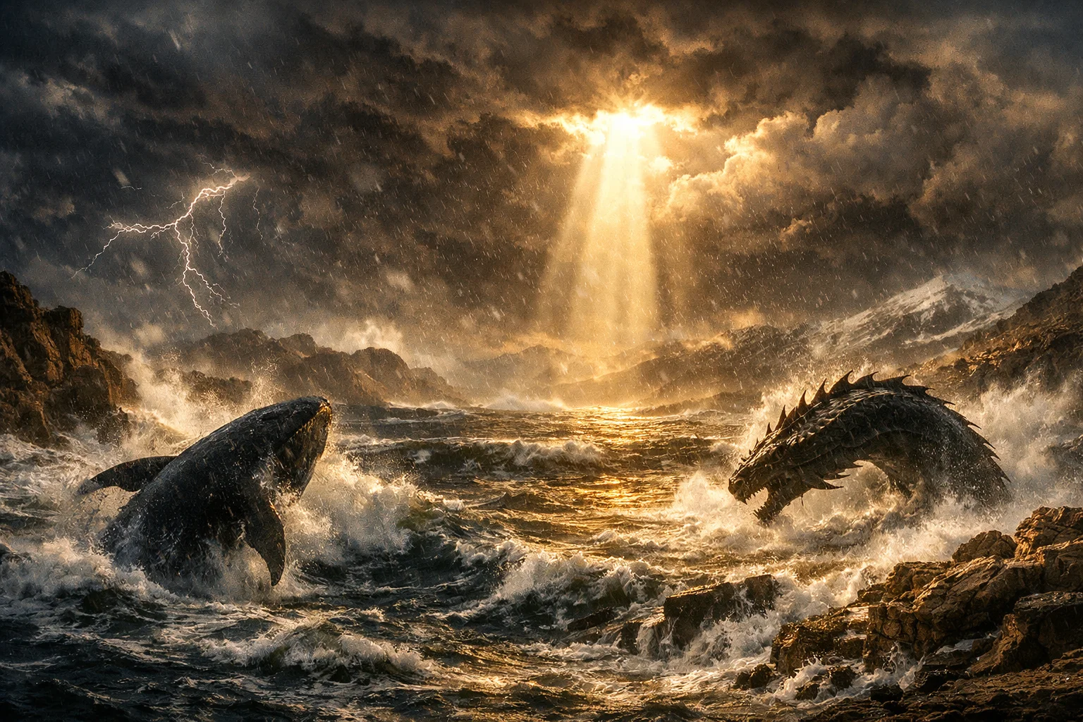 Sea Depths and Storms Obey