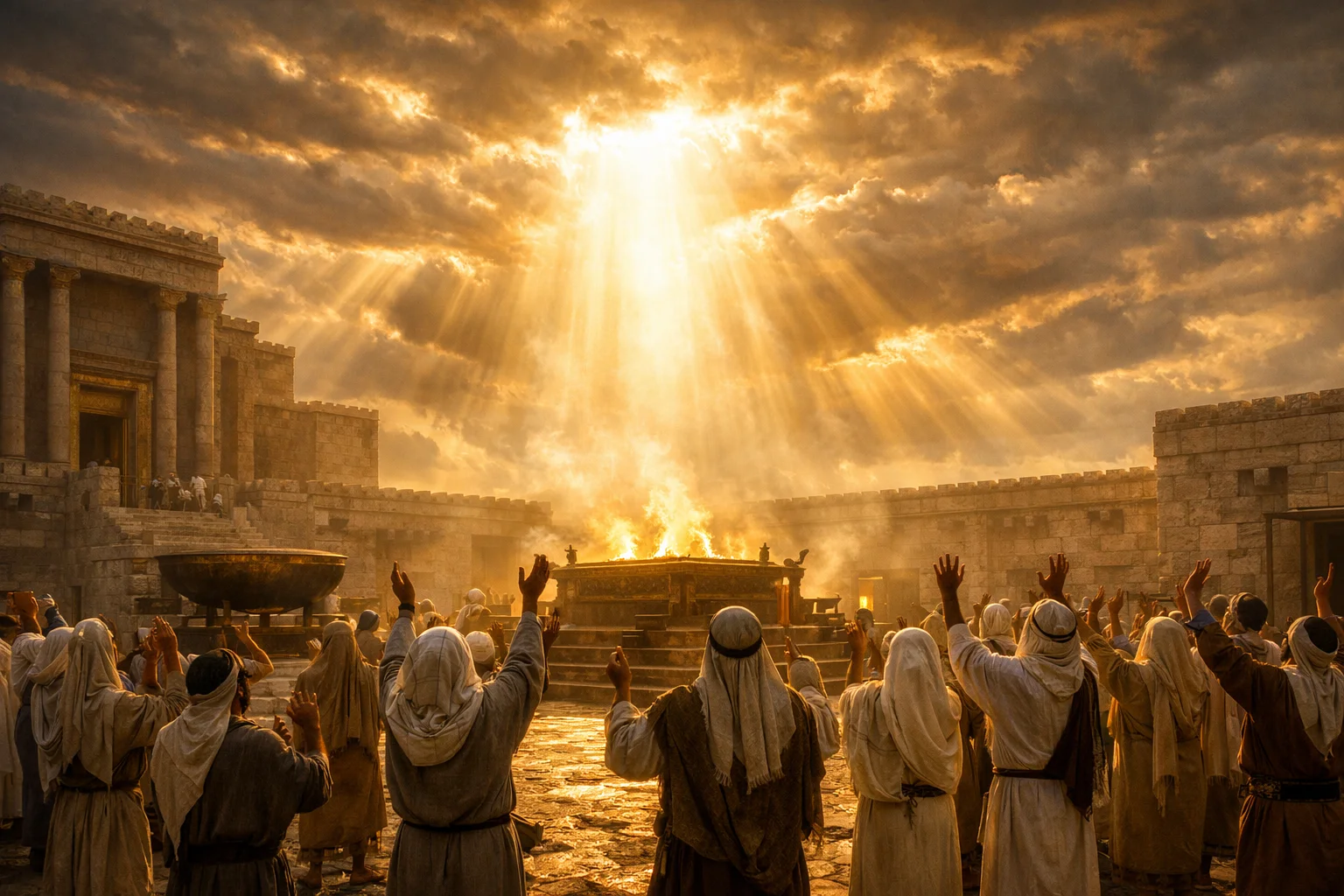 Praise in the Sanctuary and Heavens