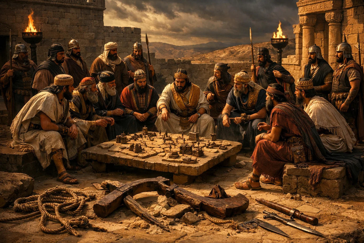 Nations Plot in Vain