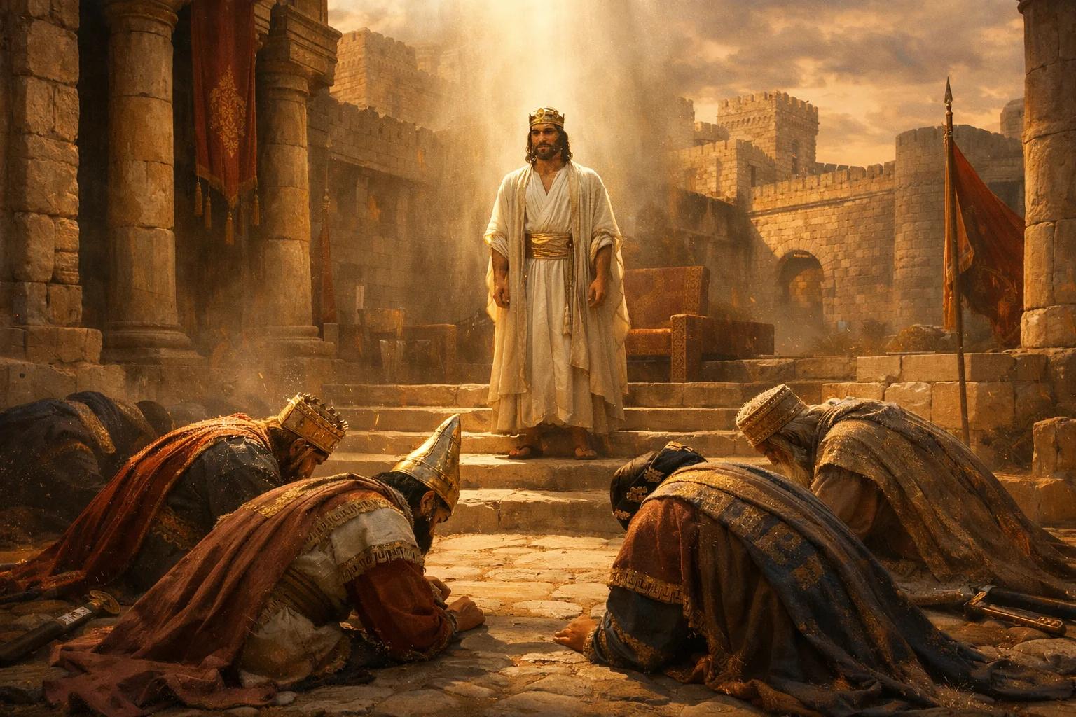 Wise Kings Bow in Reverence