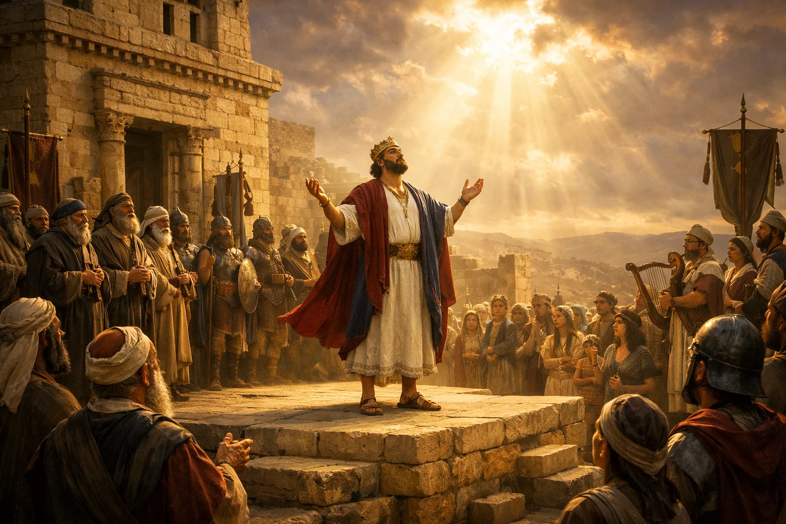 The King Rejoices in Victory