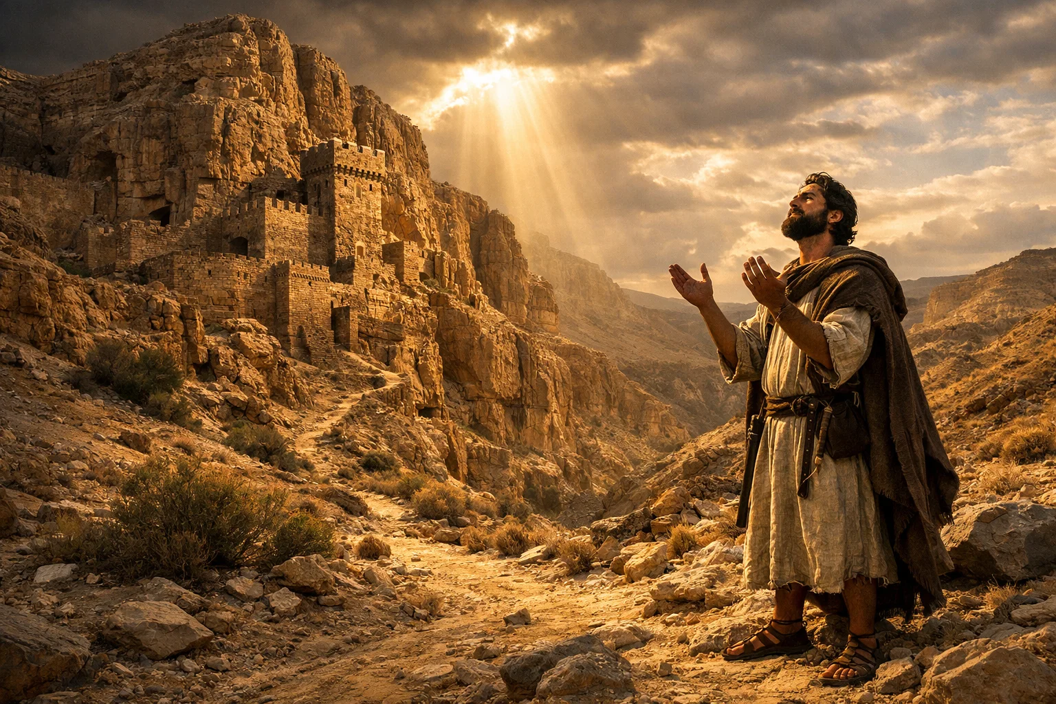 Refuge in the Rock Fortress