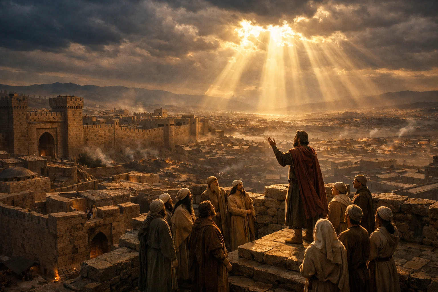 Wonders of Love in the Besieged City