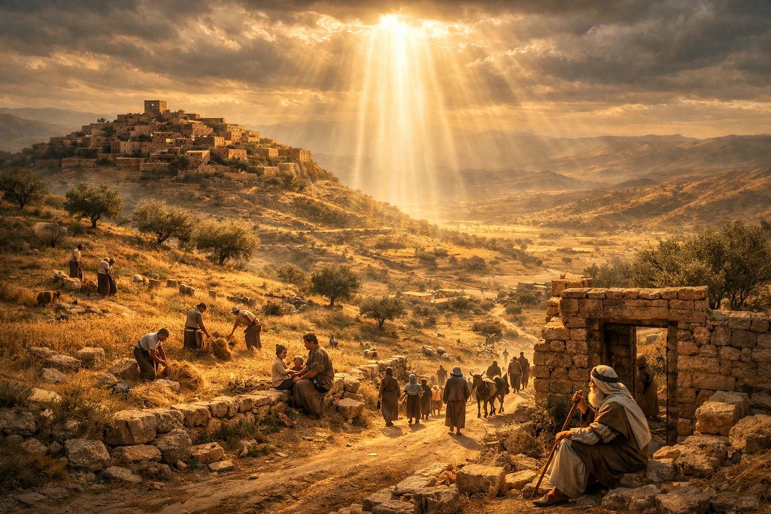 The Lord Looks Down from Heaven