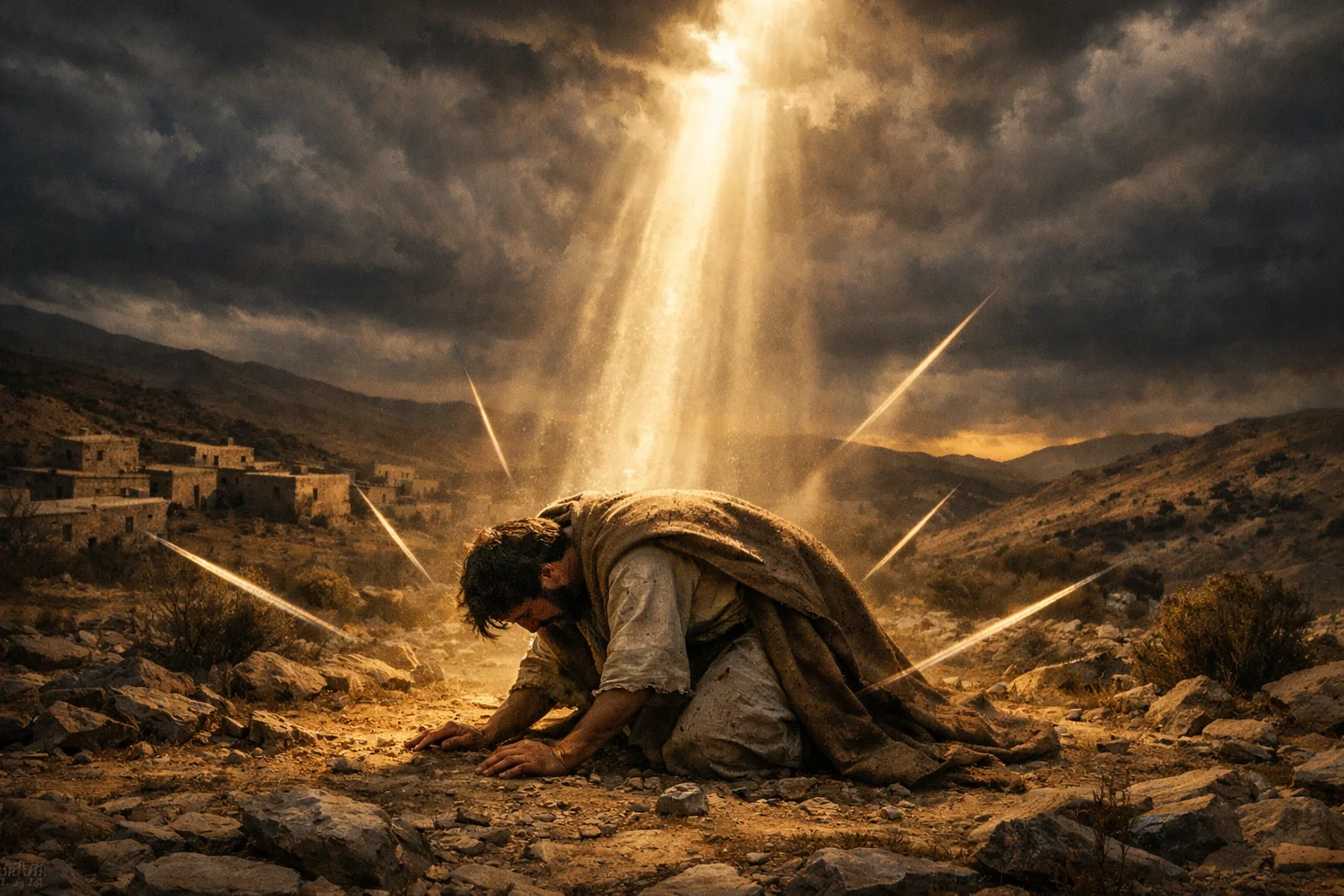 Pierced by Divine Rebuke