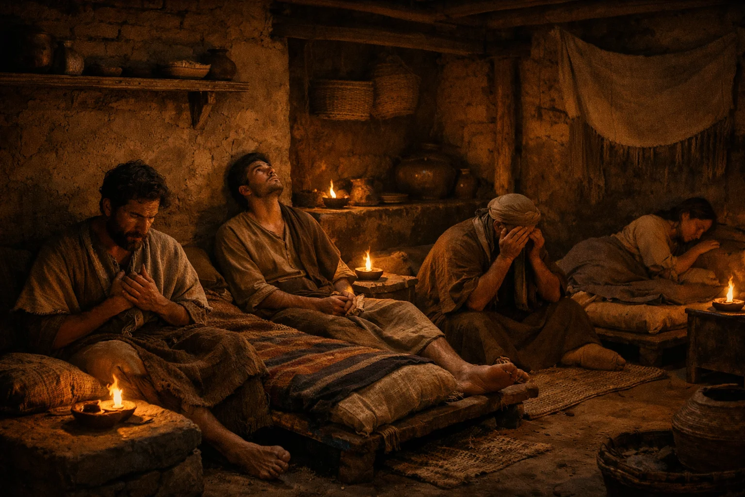 Silent Hearts on Their Beds