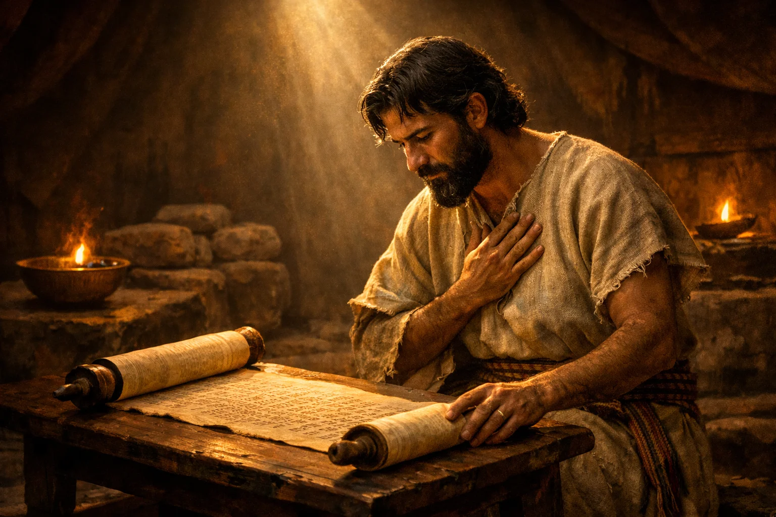 Here I Am in the Scroll