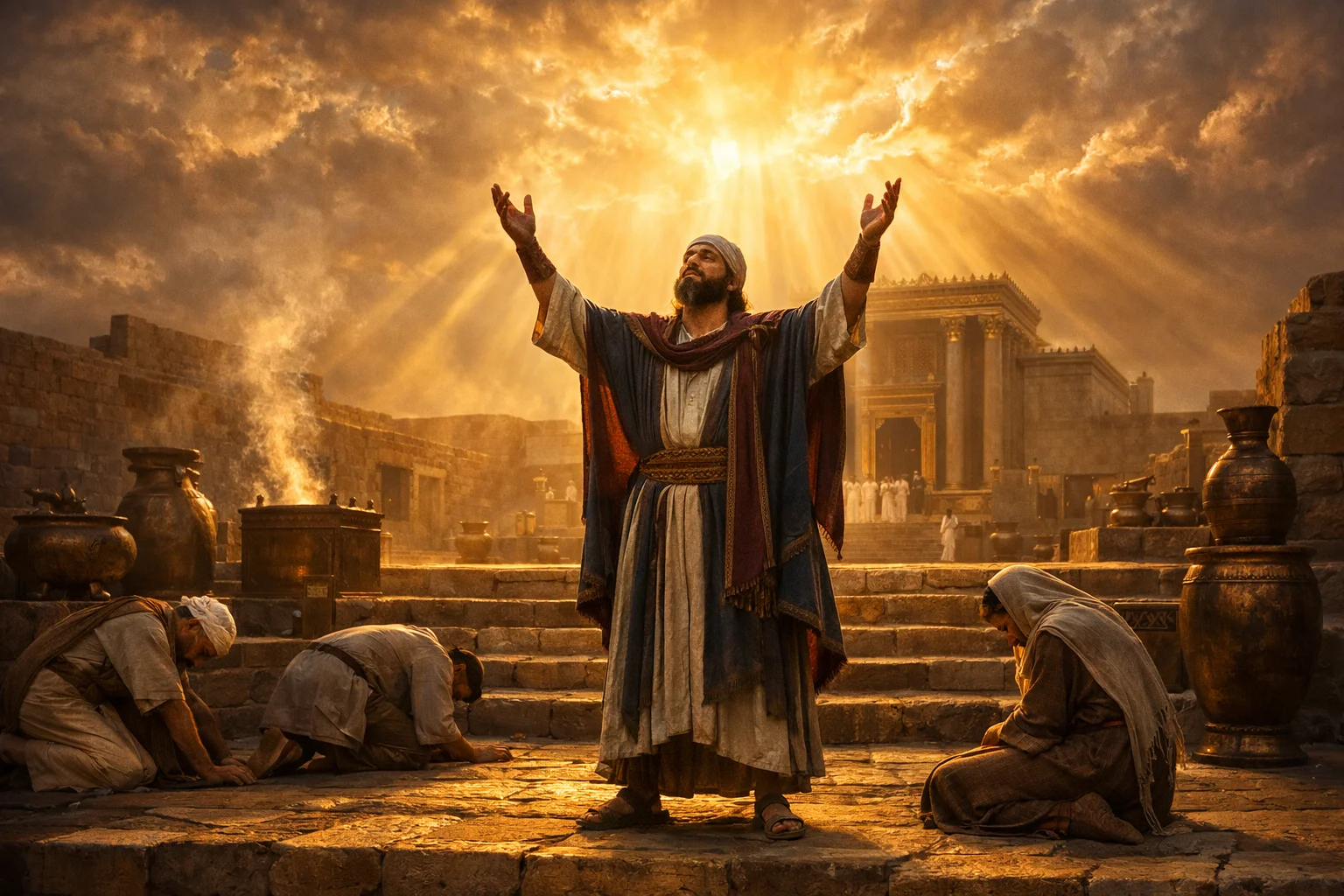 Upheld in the Presence of the Lord