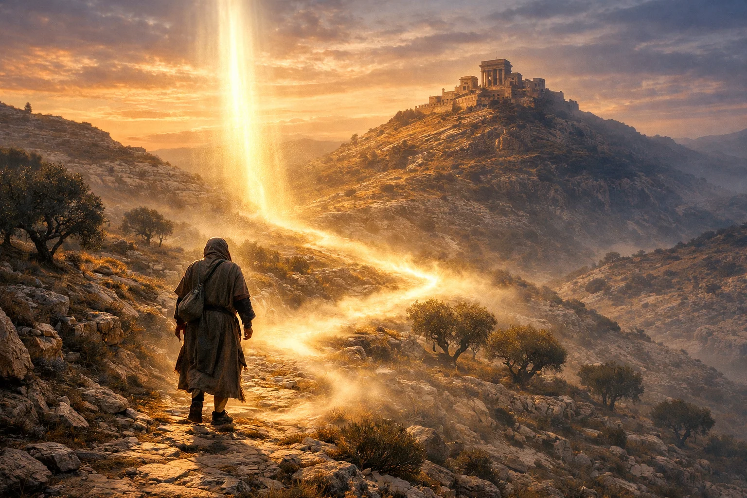 Led by Light to the Holy Mountain