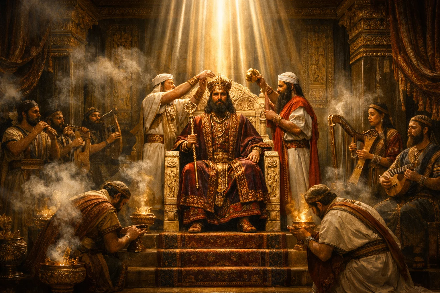 The Eternal Throne and Anointing