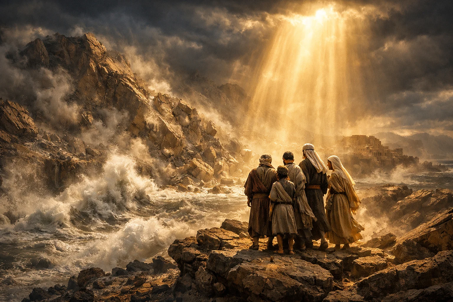 Refuge Amid the Falling Mountains