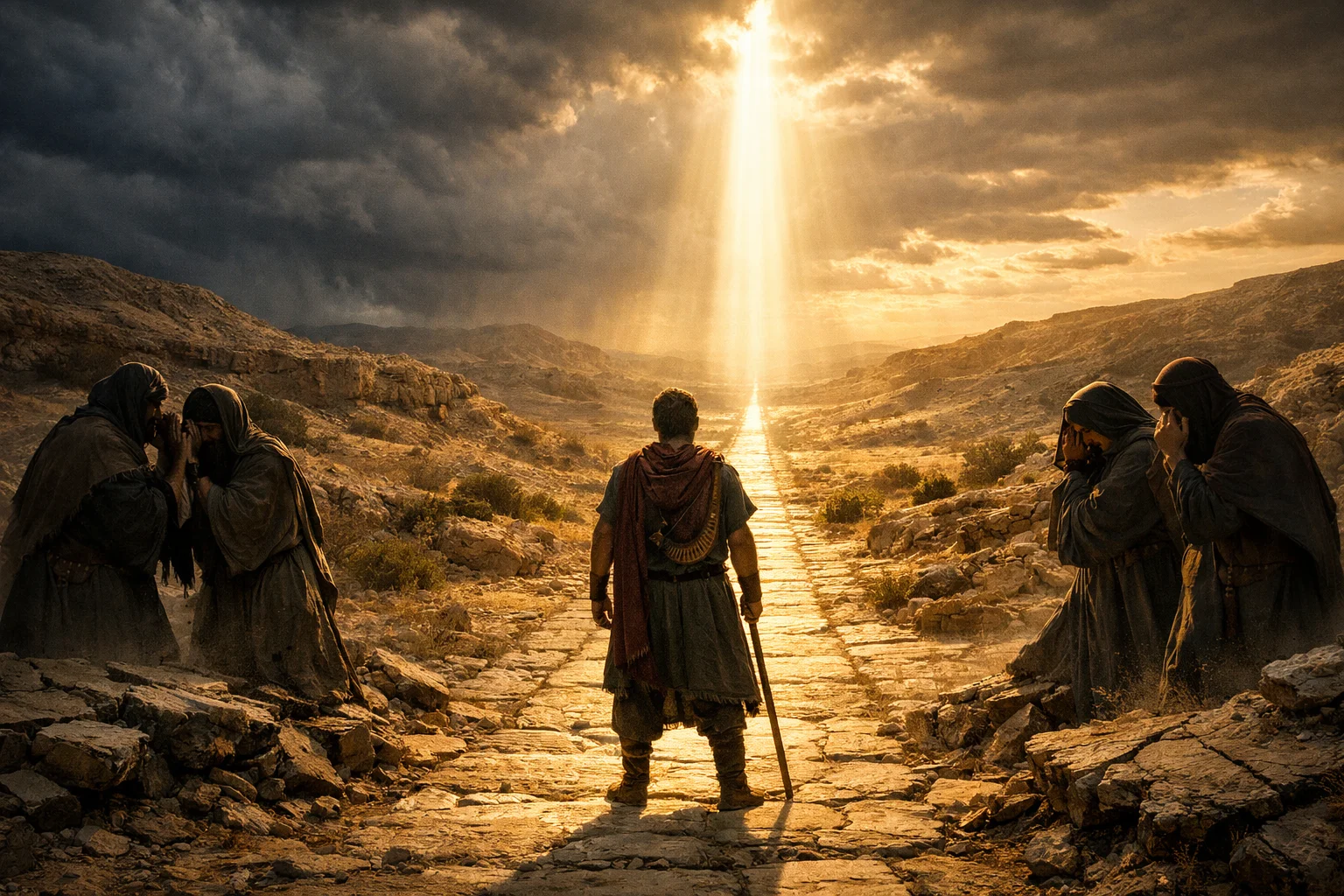 The Straight Path Amid Enemies