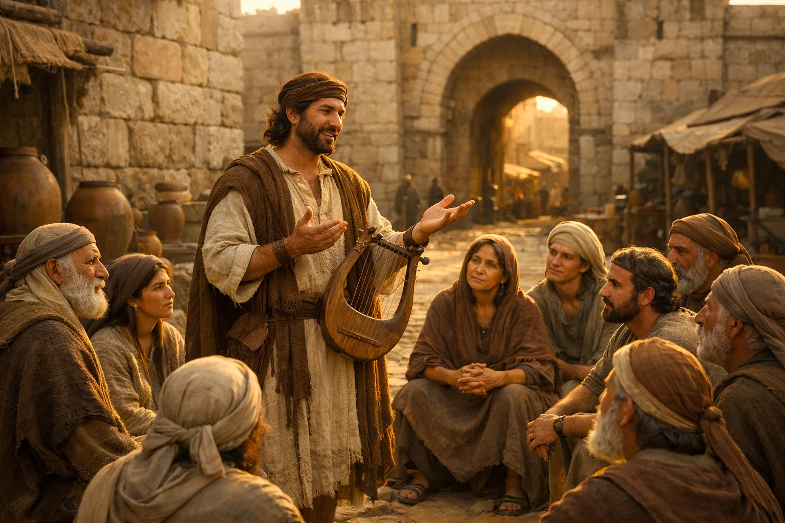 Lips Opened in Testimony