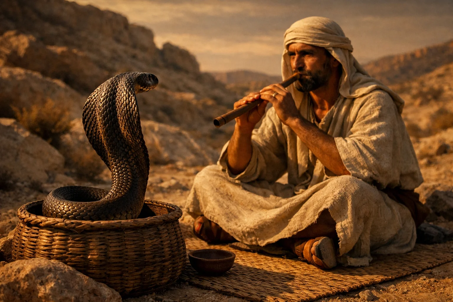 The Deaf Cobra and the Charmer