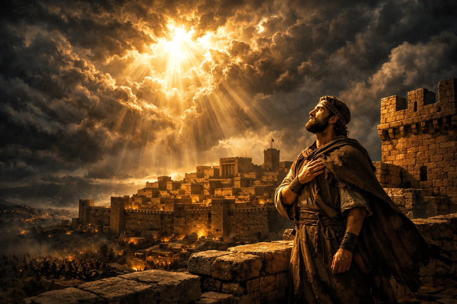 The Lord Laughs from the Fortress