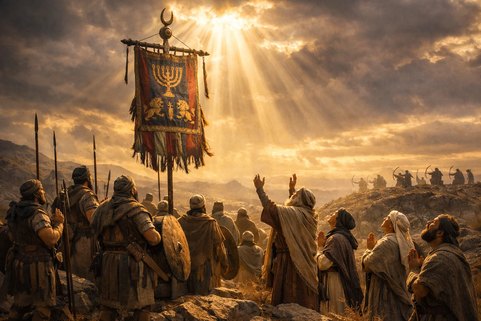 The Banner Raised Against the Bow