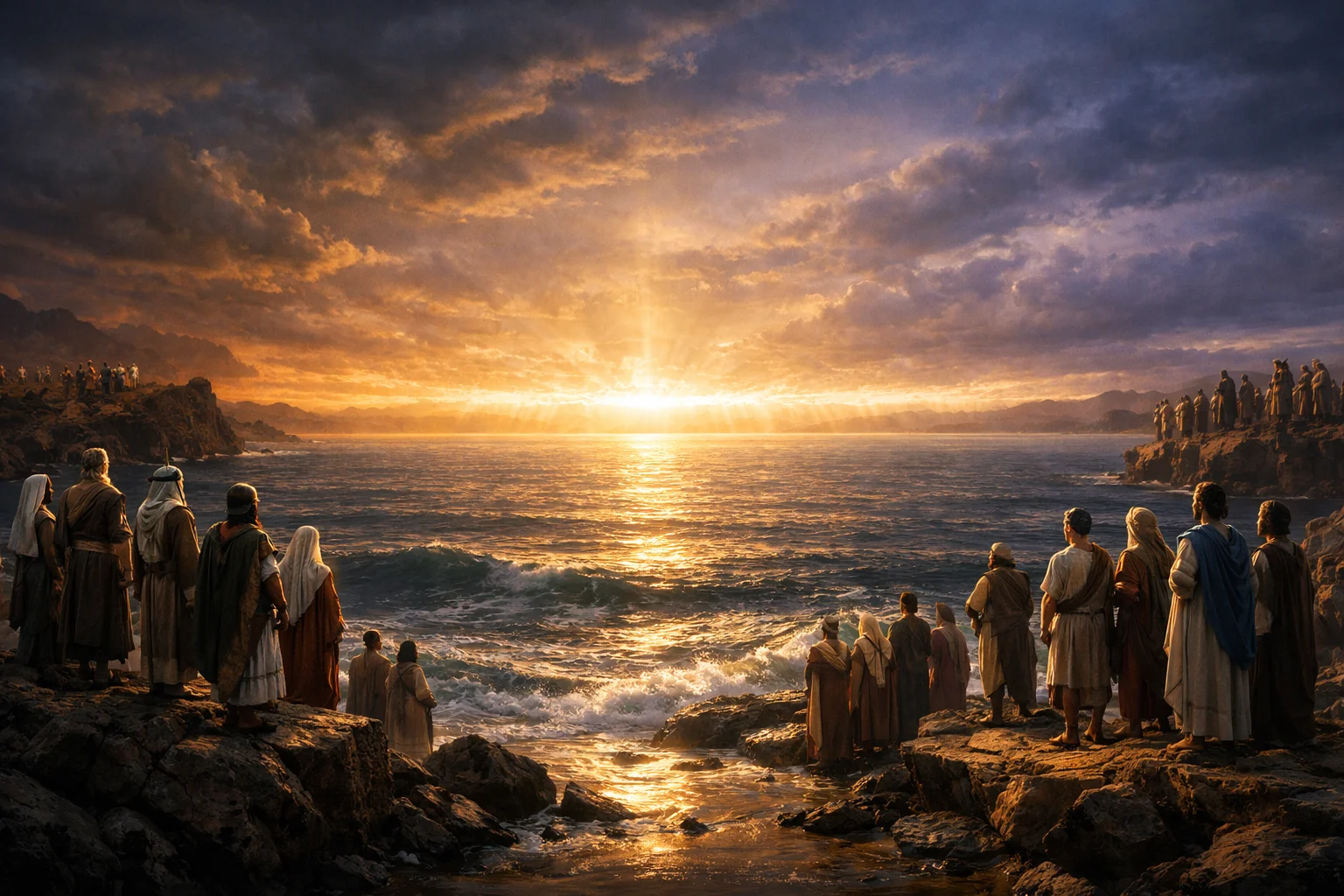 The Sea Stilled and Nations Quieted