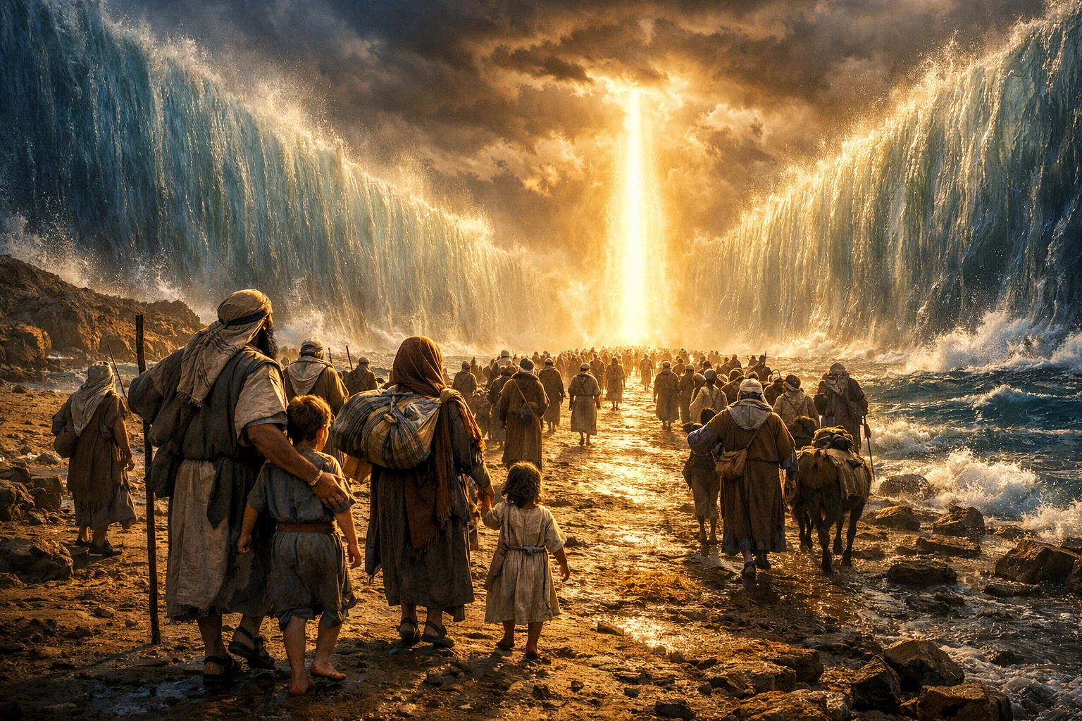 The Sea Becomes Dry Land