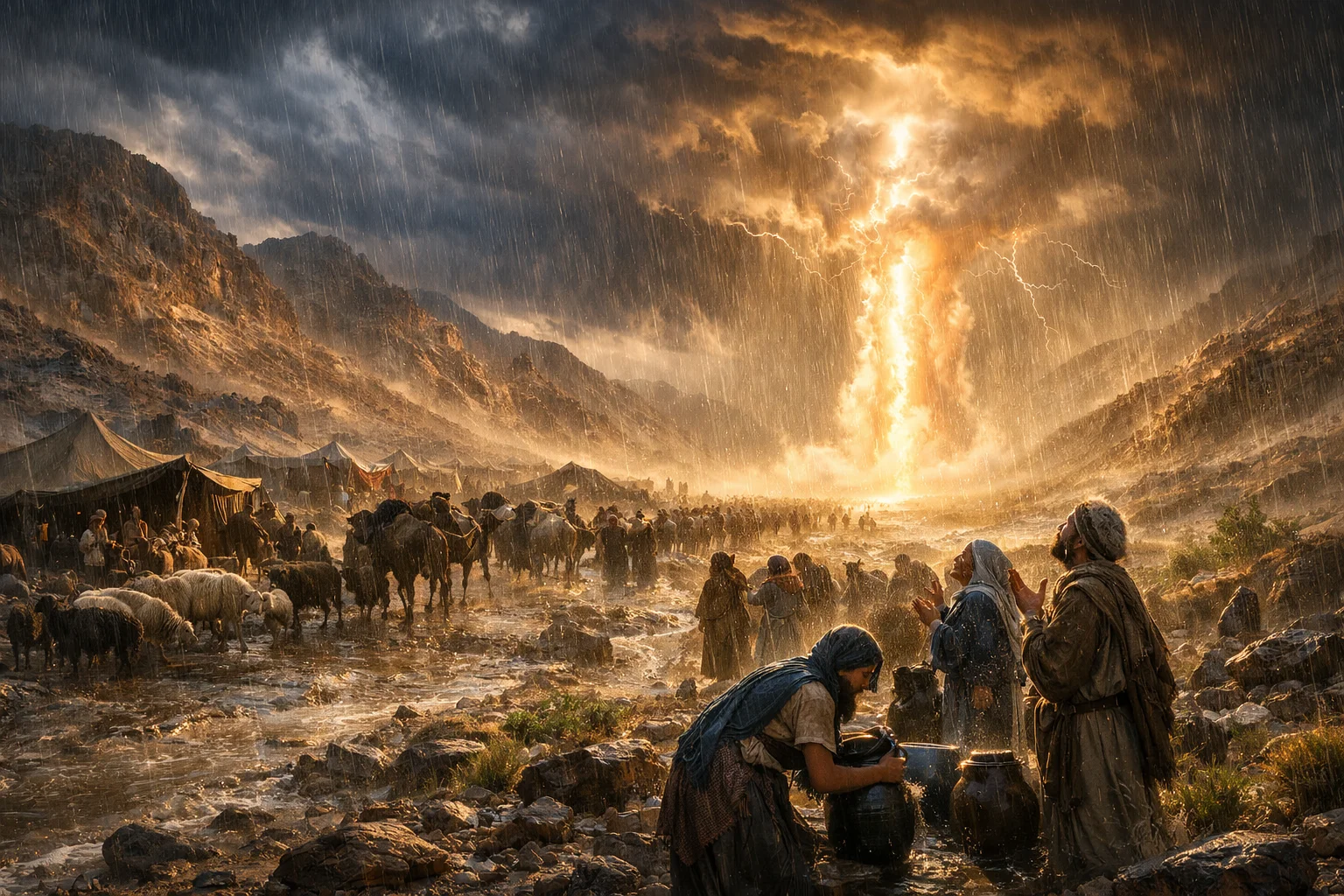 The March Through the Wilderness