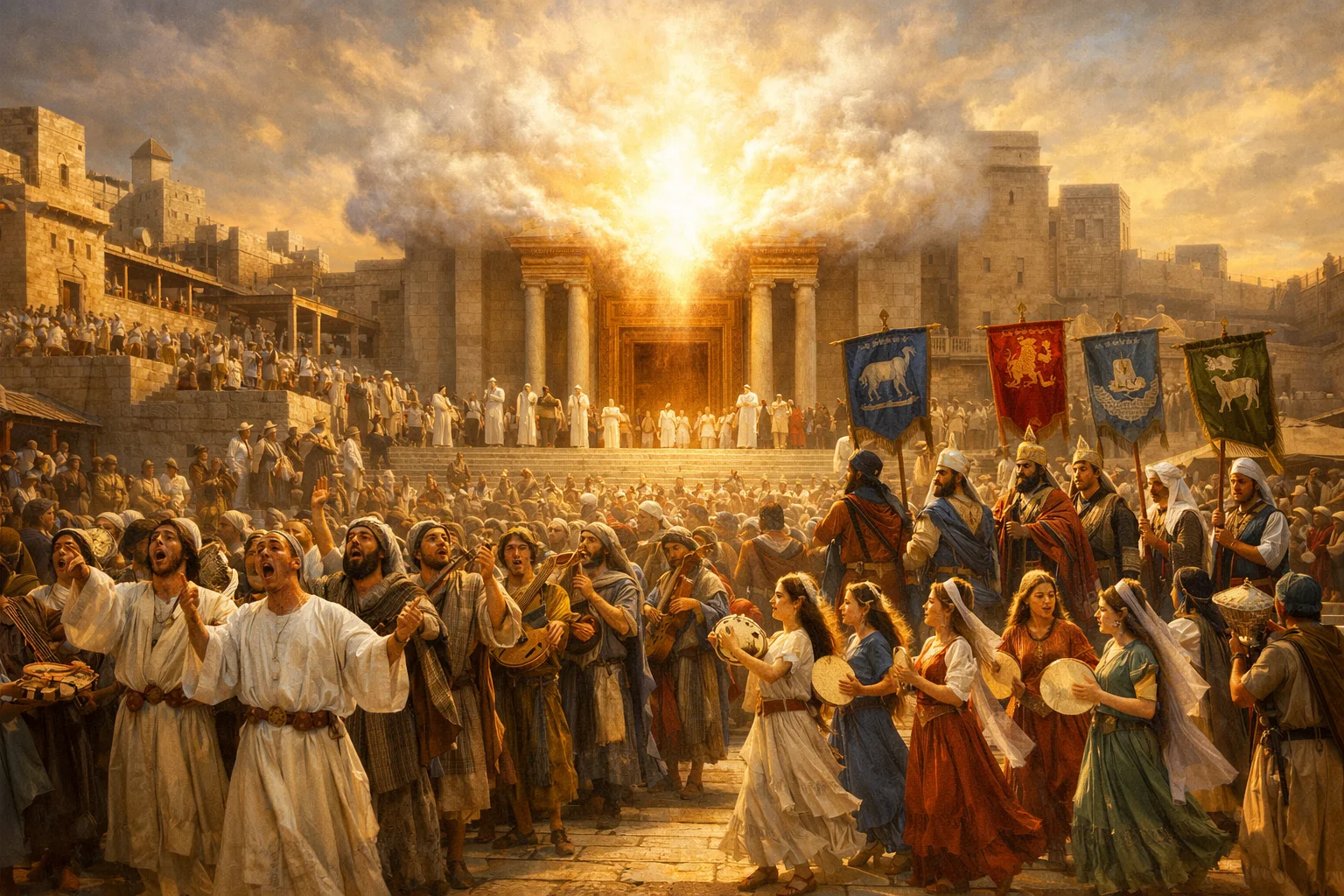 Procession into the Sanctuary