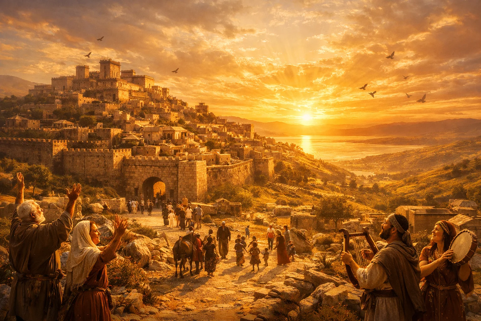 Praise and the Rebuilding of Zion