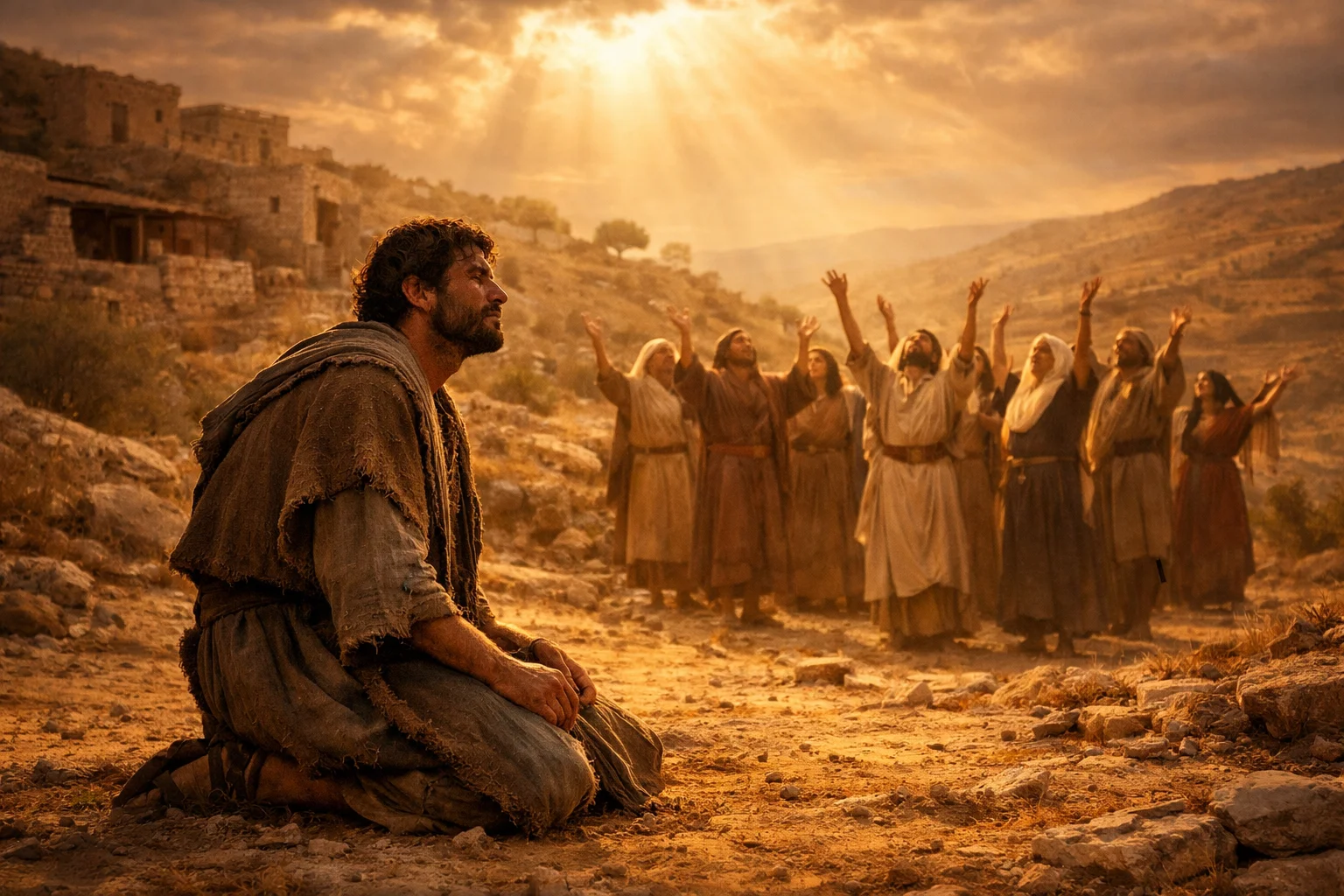 The Needy One and the Rejoicing Faithful