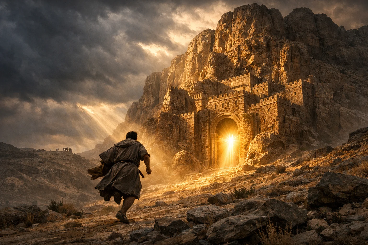 Refuge in the Rock Fortress