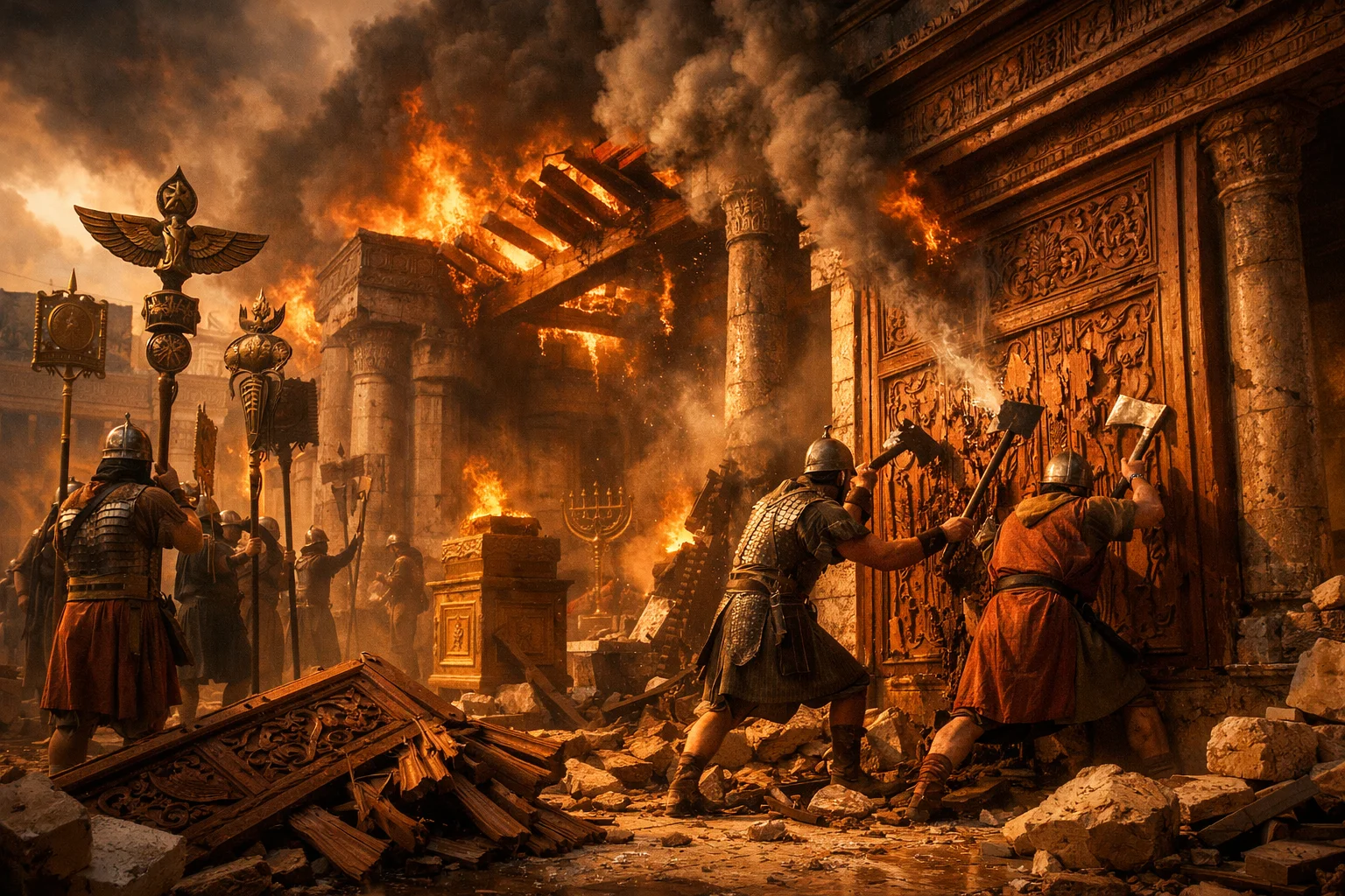 Enemies Defile the Holy Place