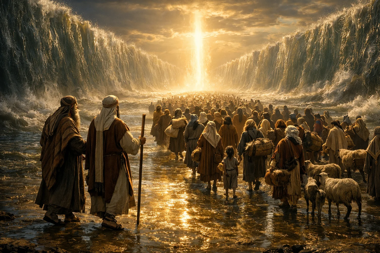 Through the Sea Like a Flock