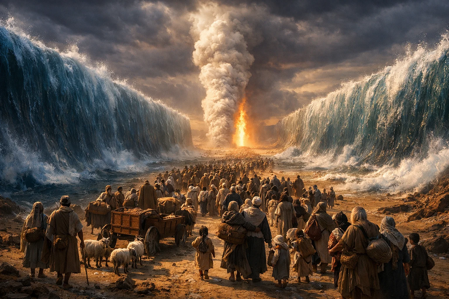 The Sea Stands Like Walls