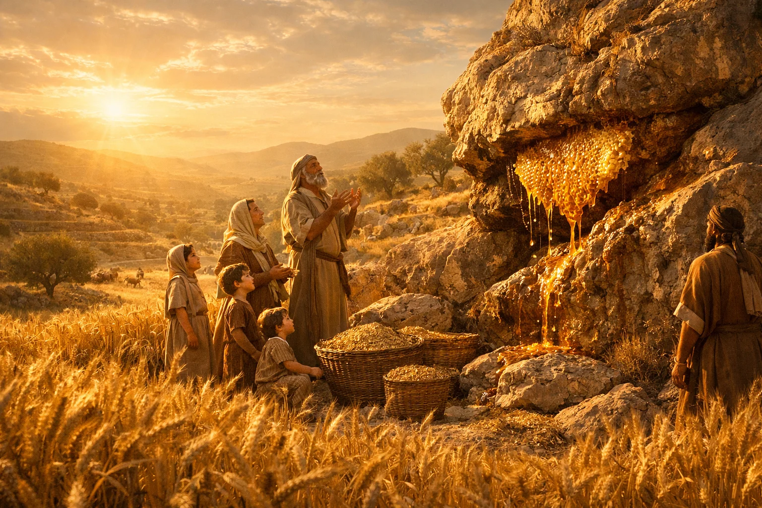 Finest Wheat and Honey from the Rock