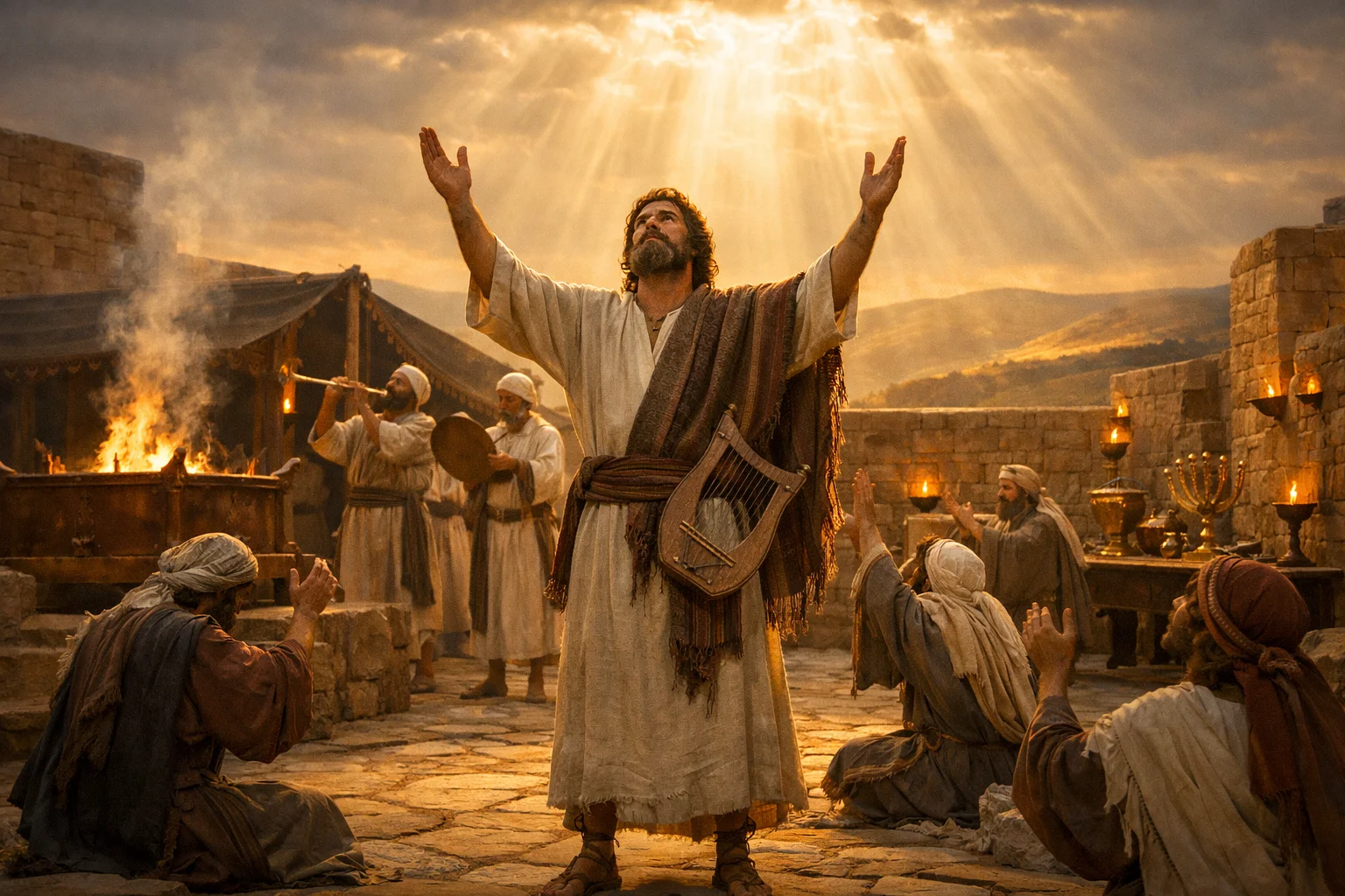 Wholehearted Praise Before the Lord