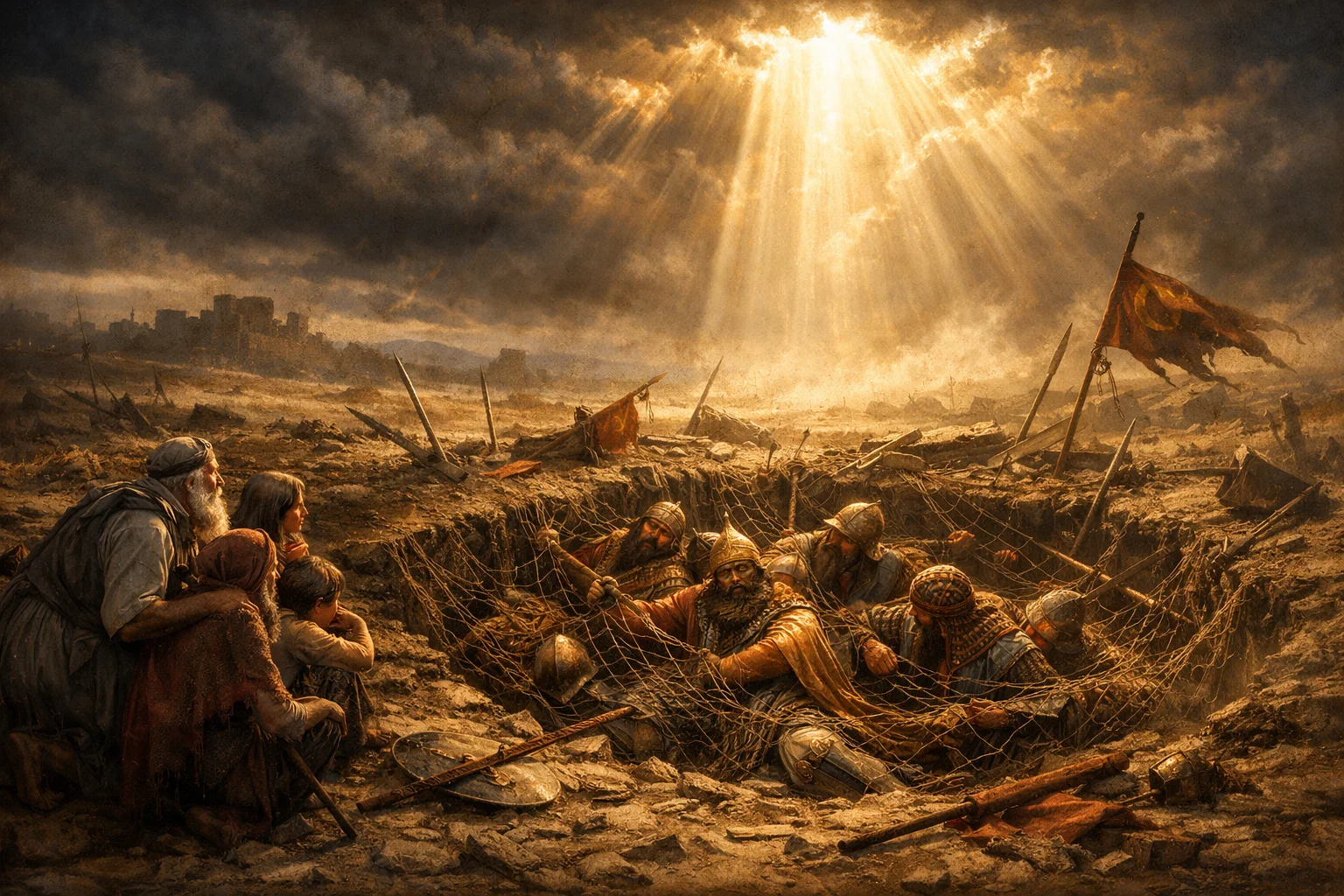 The Nations Caught in Their Own Snare