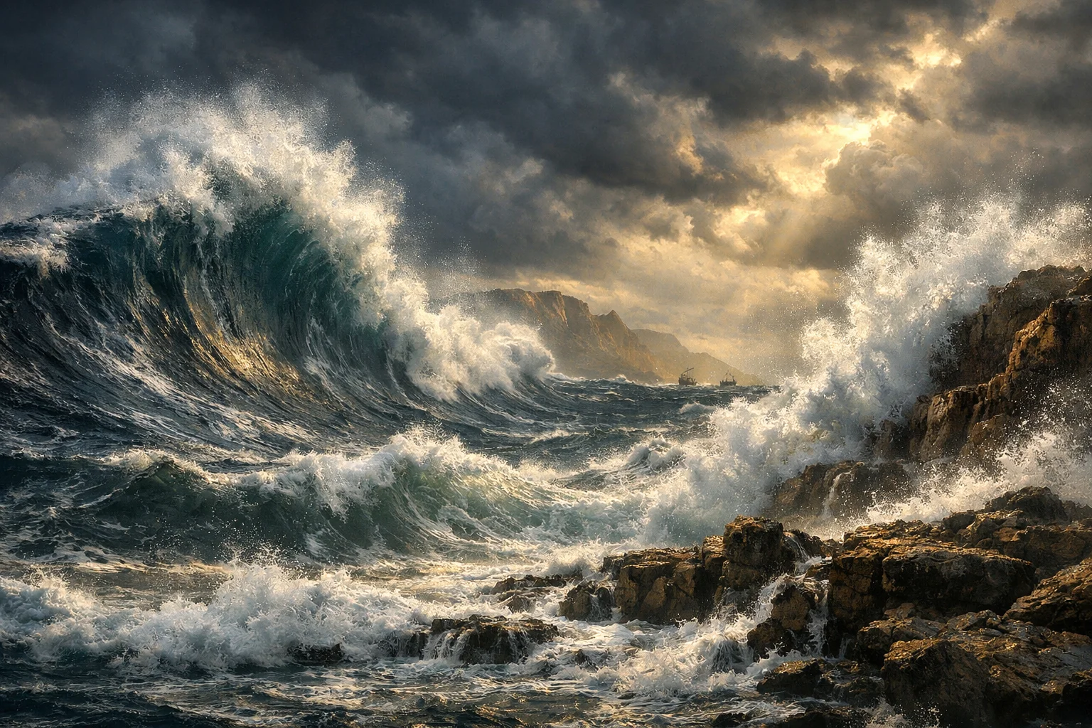 The Seas Lift Up Their Voice