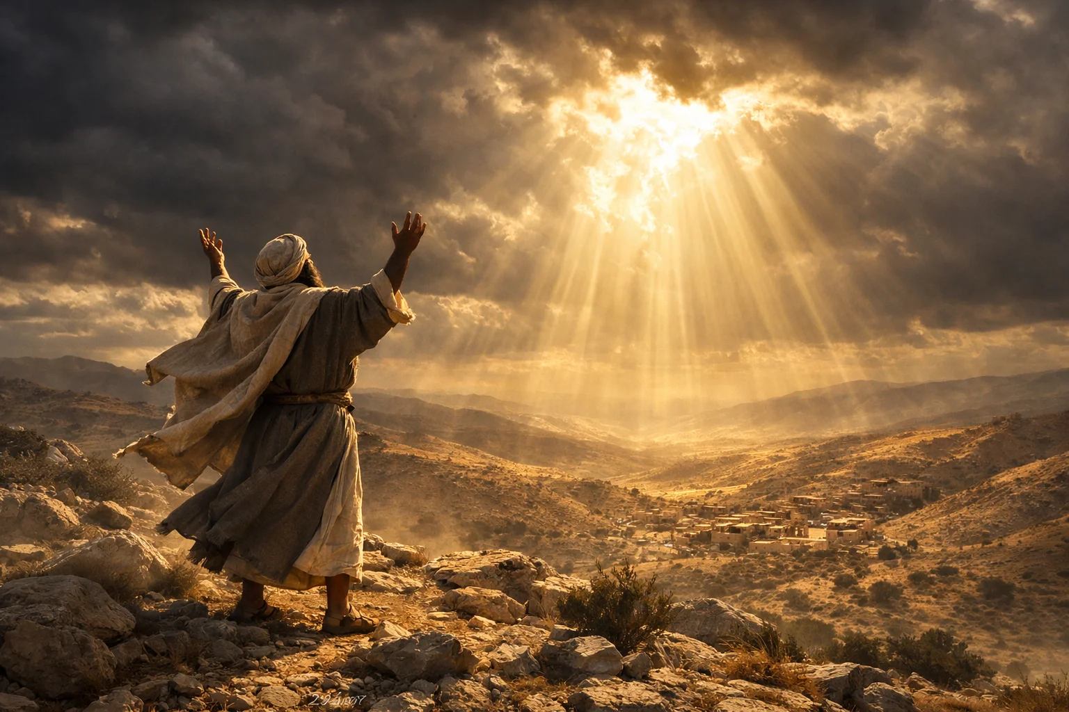 The Avenging God Shines Forth