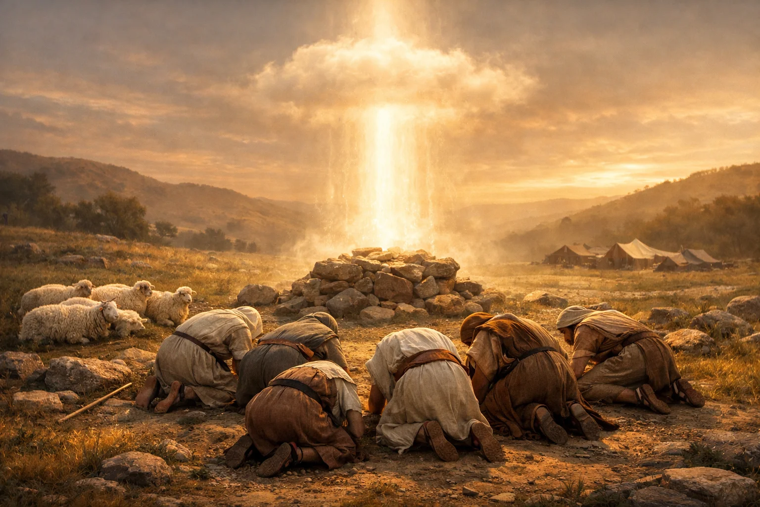 Kneeling Before the Maker