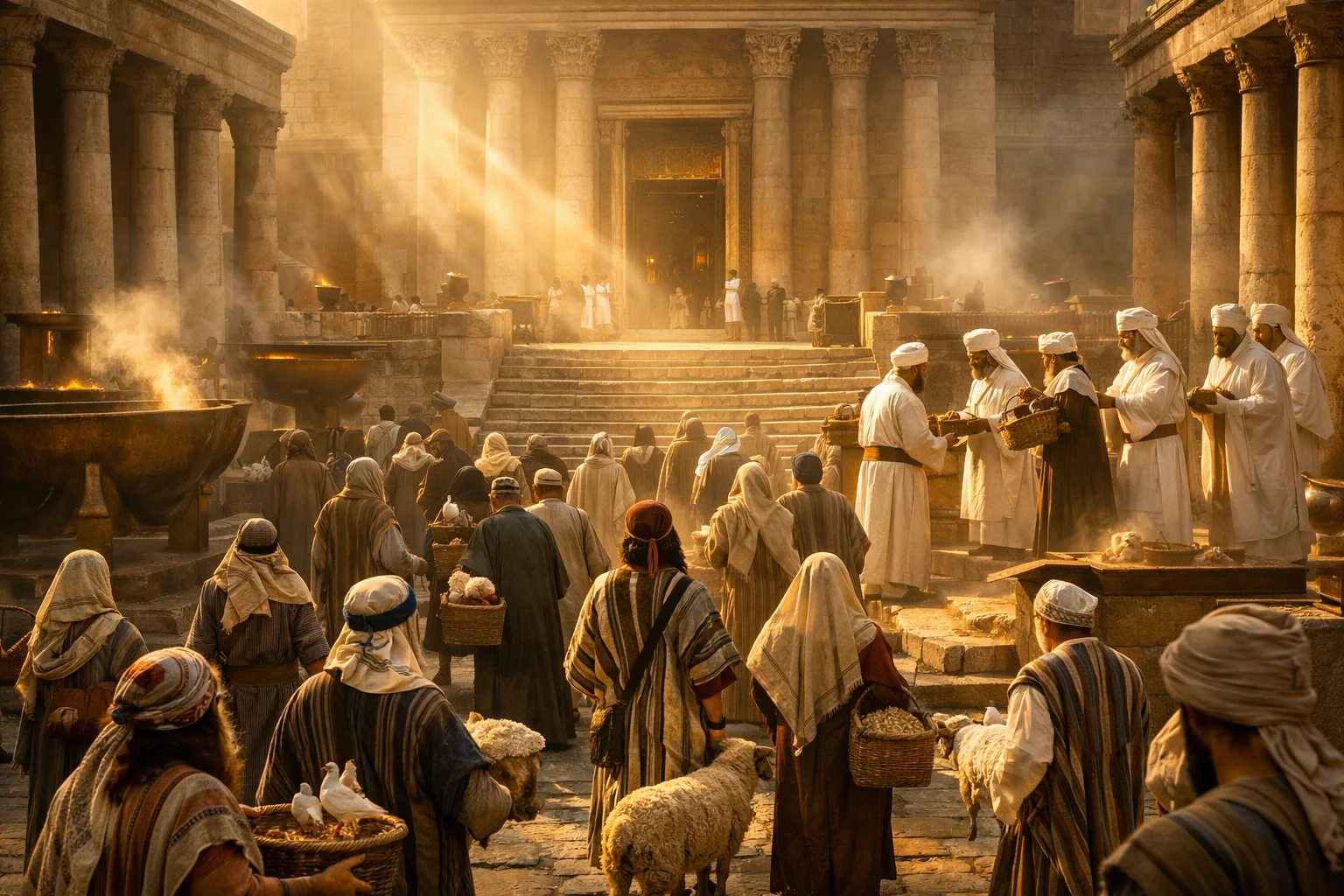 Bring an Offering Into His Courts