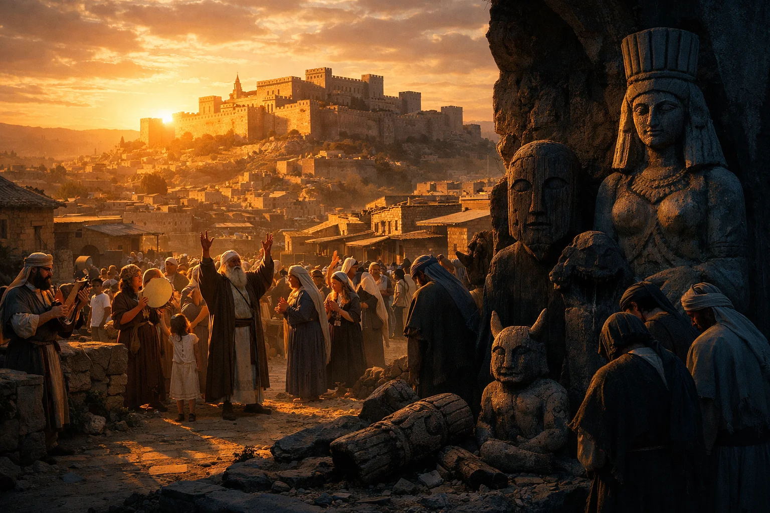 Zion Rejoices, Idols Fall Silent