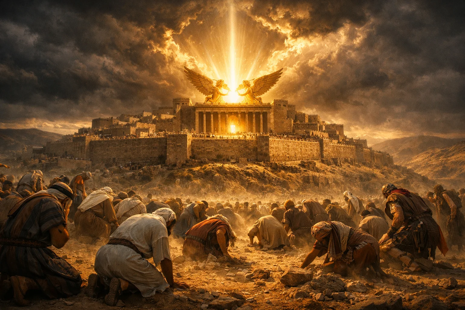 The Lord Enthroned Above Zion