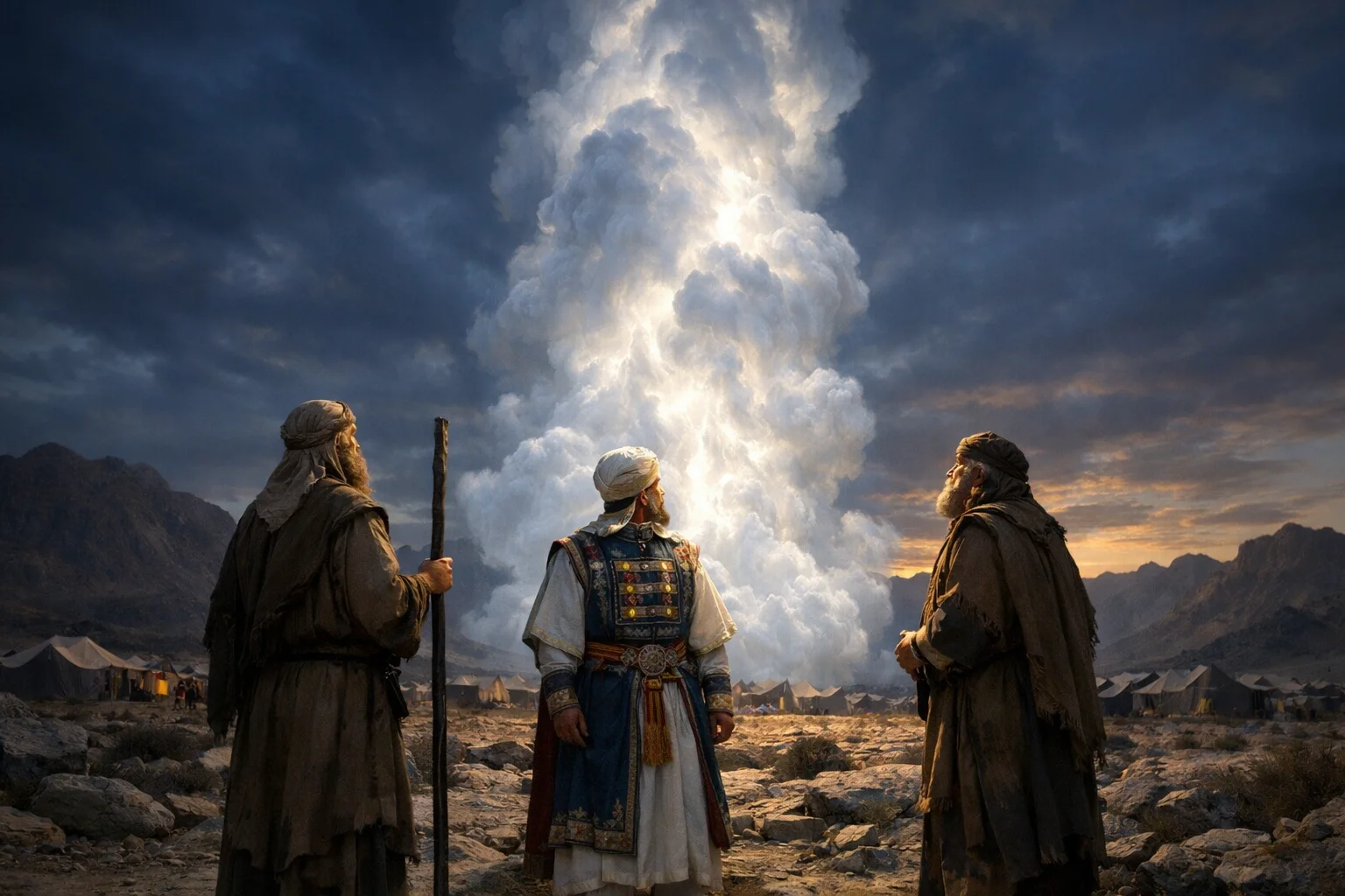 Answered from the Pillar of Cloud