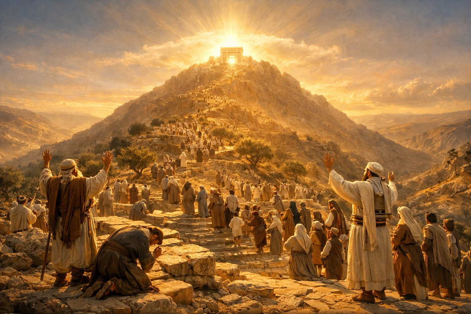 Worship at the Holy Mountain