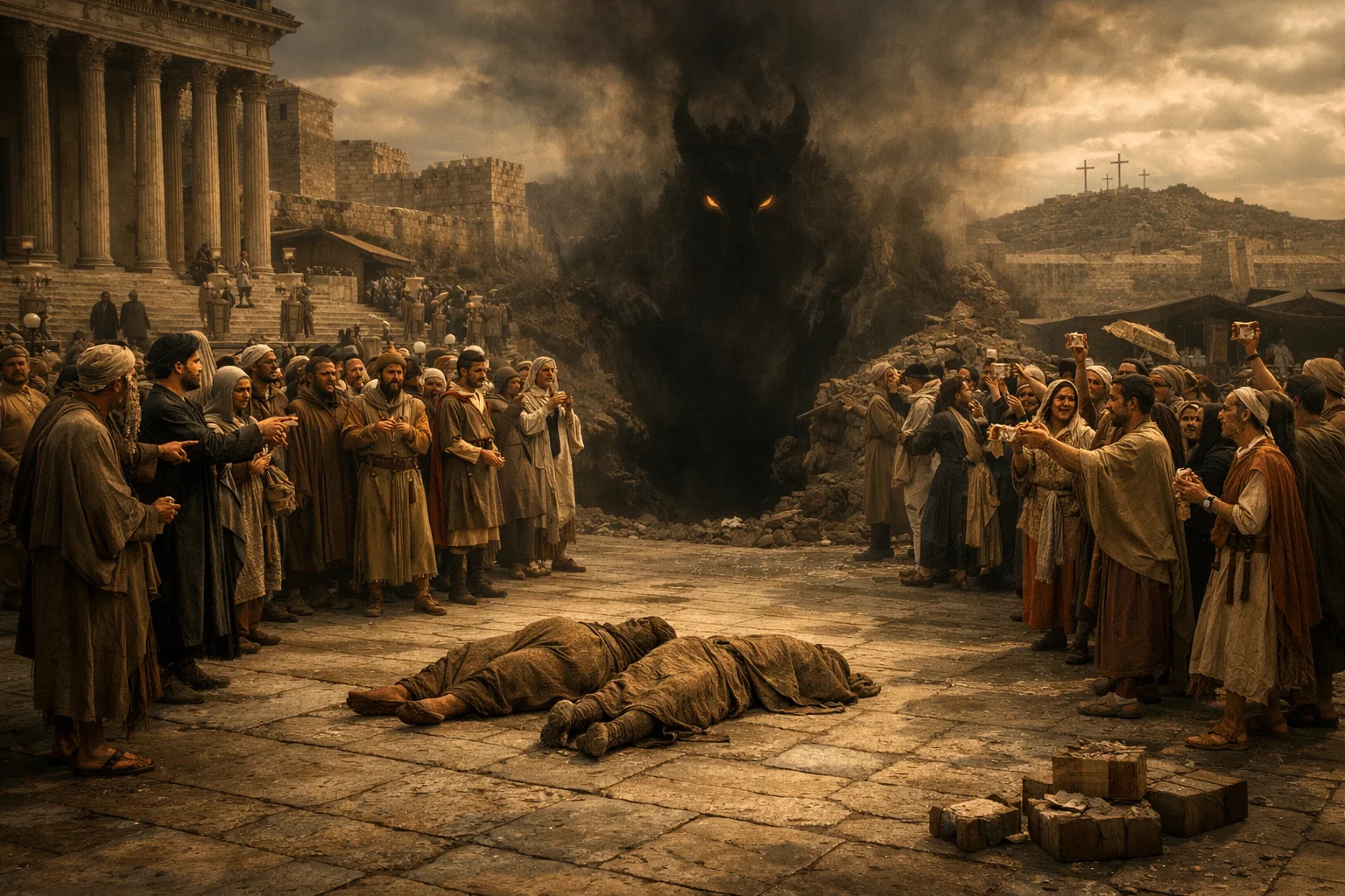 The Fallen Witnesses in the Great City