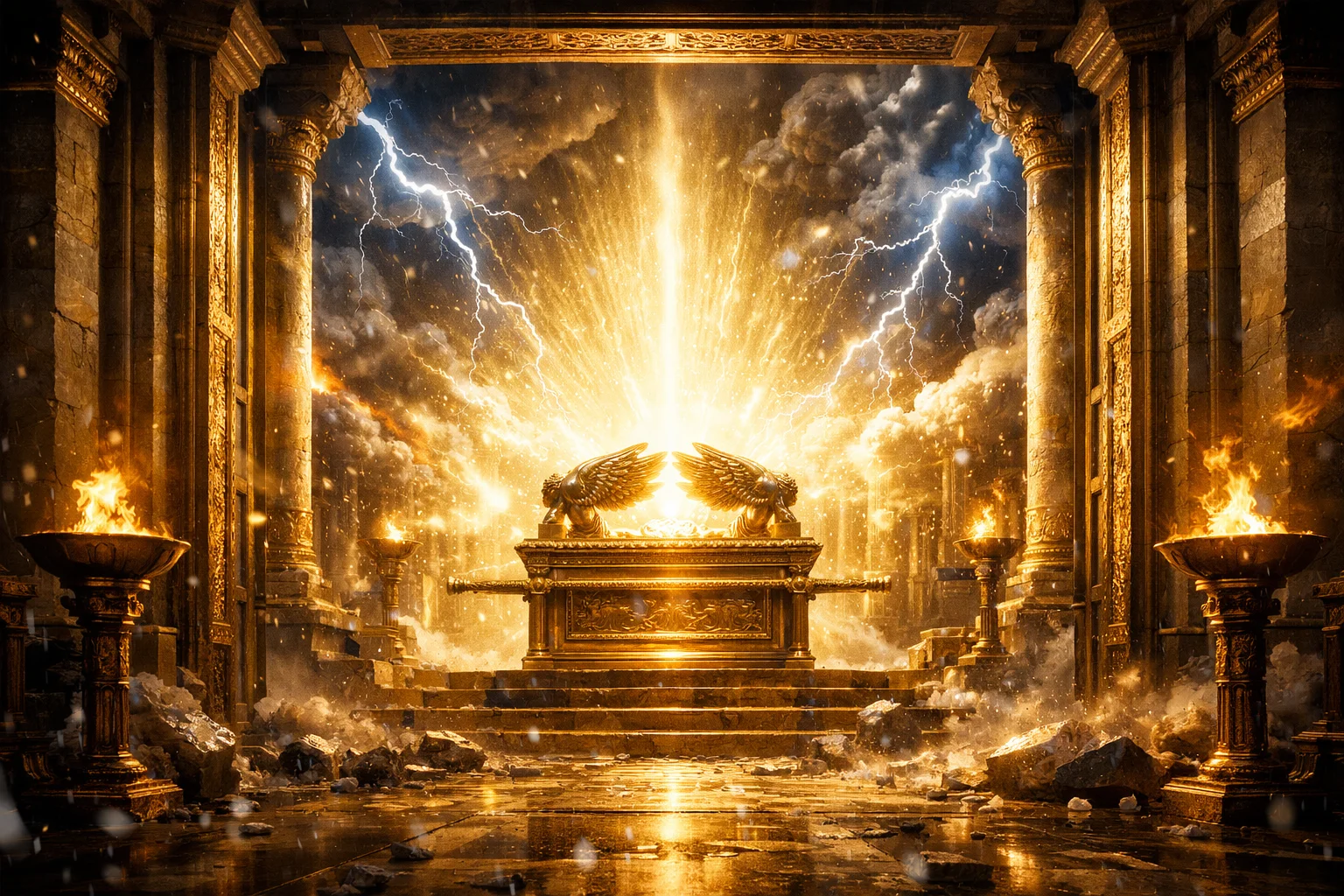 The Heavenly Temple Opened