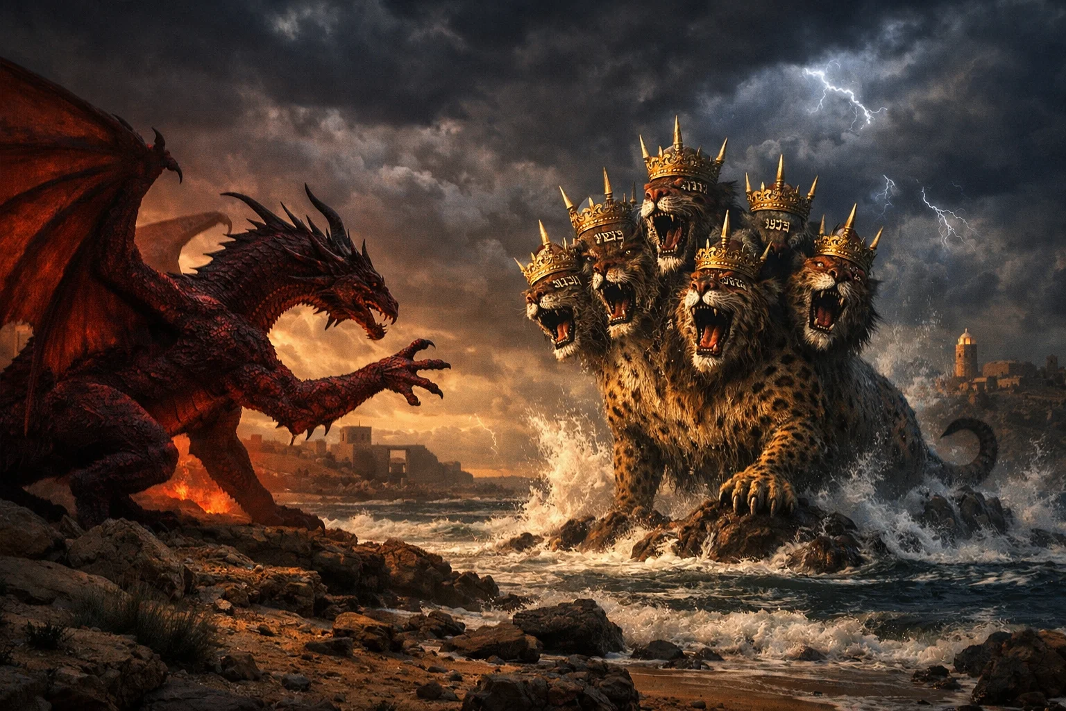 The Beast Rises from the Sea