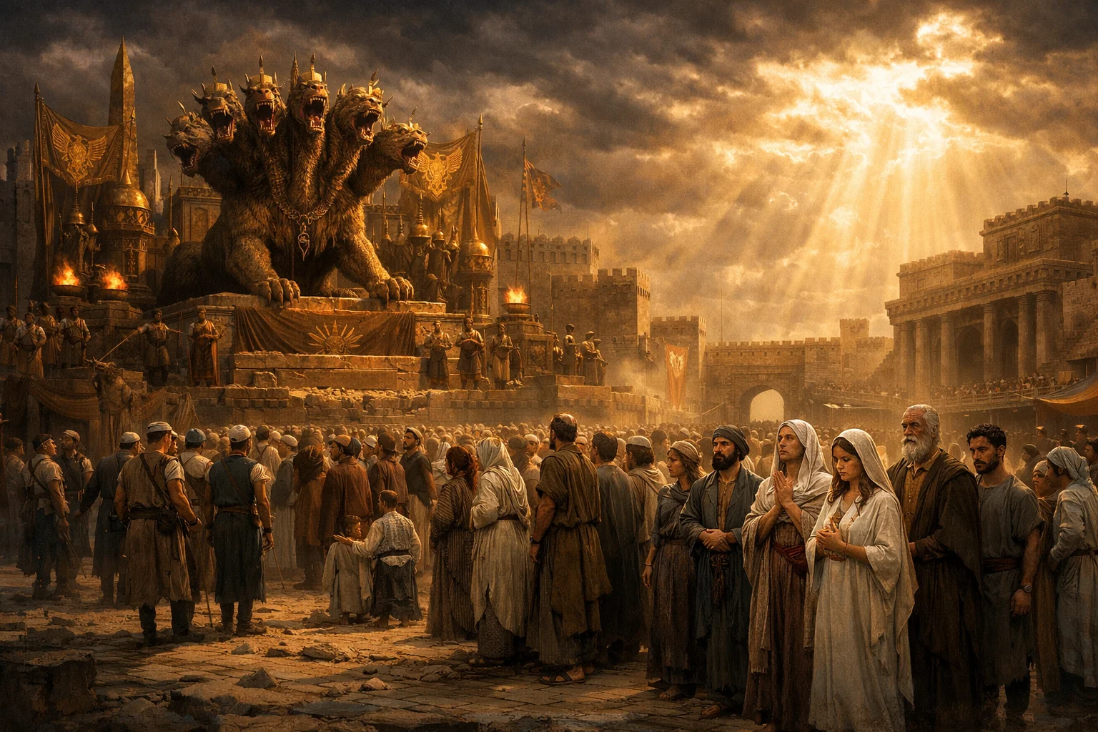 Blasphemy and War Against the Saints